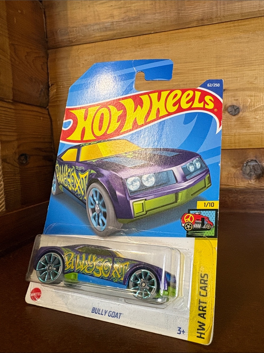 2022 Hot Wheels Bully Goat, HW Art Cars (number 62/250)